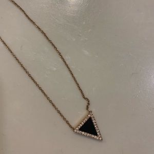 Michael Kors Triangle Pendant Necklace